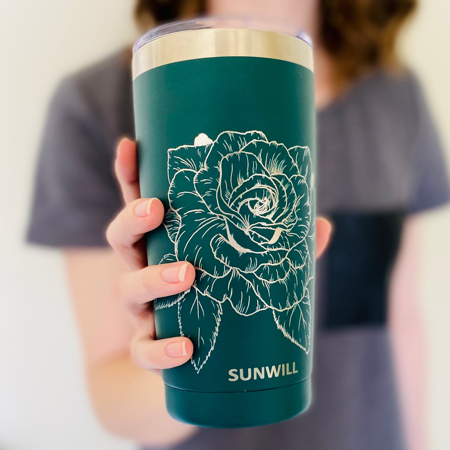 Custom Engraved Tumbler | Sunwill Brand Stainless Steel 20oz.