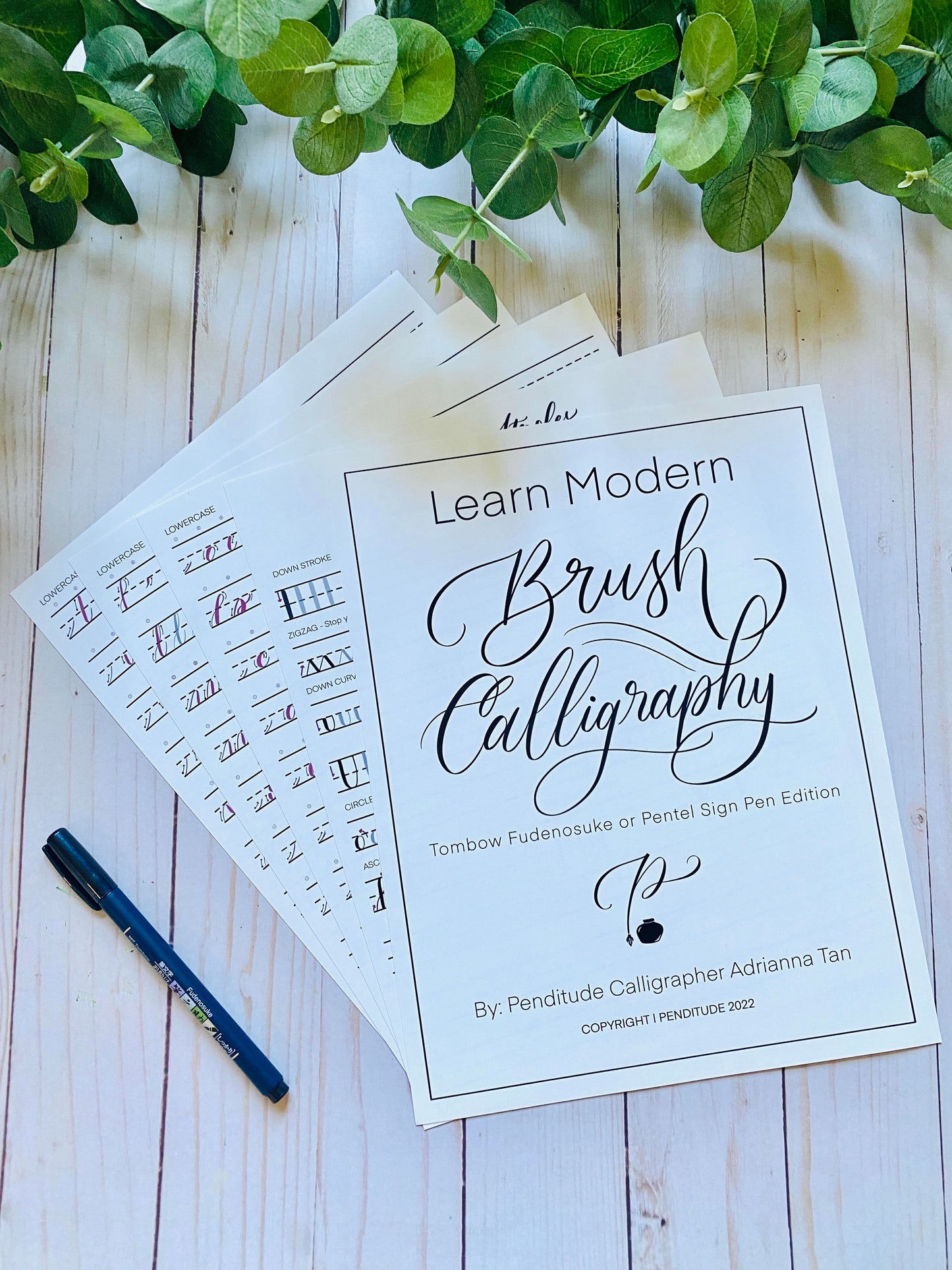Modern Brush Lettering Kit